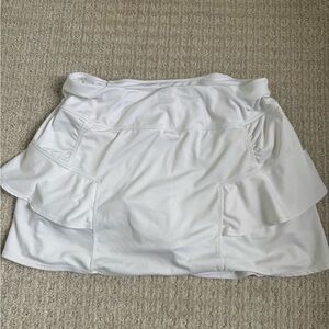 Athleta White Skort